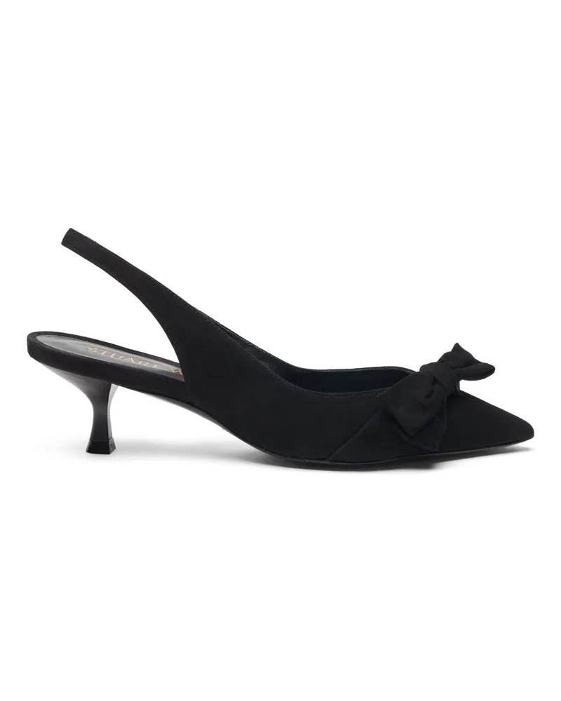 Stuart Weitzman Sofia 50 Slingback - Frau Pumps Und Slingback Schwarz Schwarz