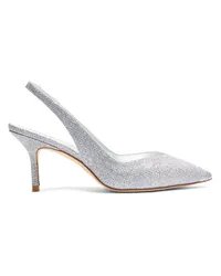 Stuart Weitzman Eva 75 Slingback - Frau  Silber Silber