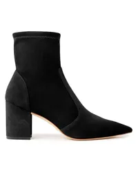 Stuart Weitzman Stuart 75 Block Stretch Bootie - Frau Stiefel Und Stiefeletten Schwarz Schwarz