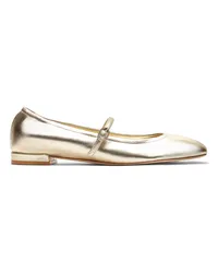 Stuart Weitzman Claris Ballet Flat - Frau Loafer Und Flache Schuhe Hellgold Hellgold