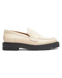 Stuart Weitzman Parker Lift Mini Pearl Loafer - Frau Loafer Und Flache Schuhe Düne Düne