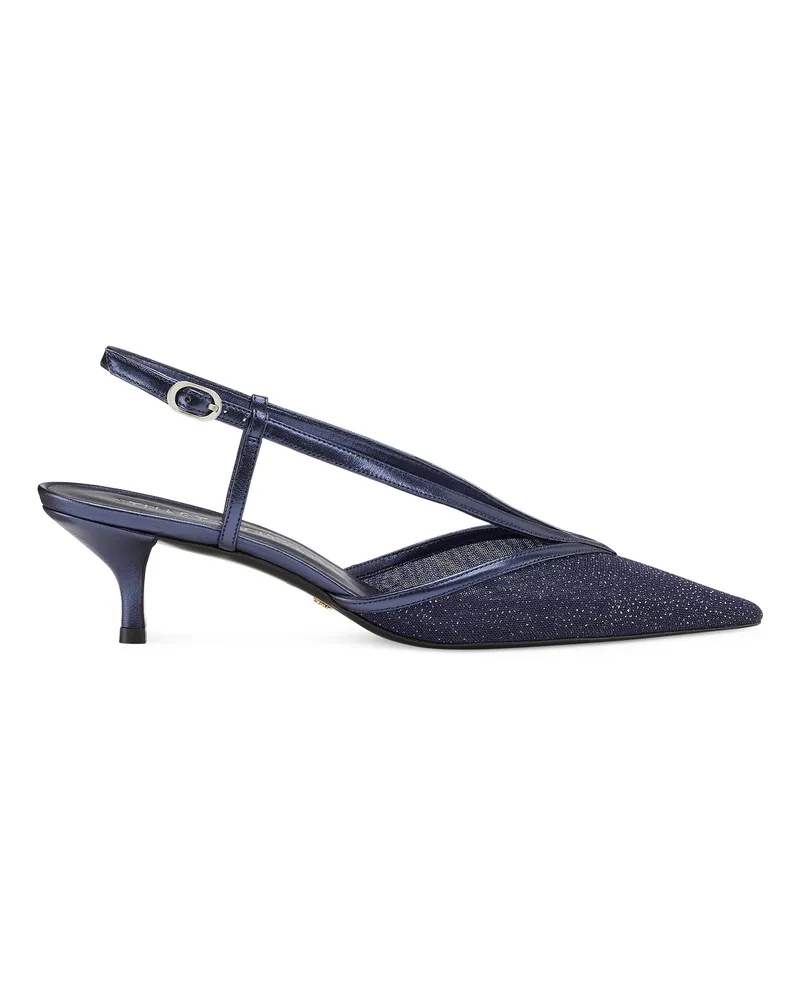 Stuart Weitzman Noche 50 Slingback - Frau  Nice Blue Nice