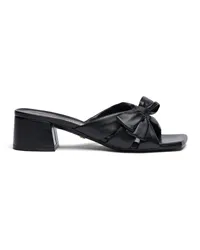 Stuart Weitzman Sofia 45 Slide - Frau Sandalen Schwarz Schwarz