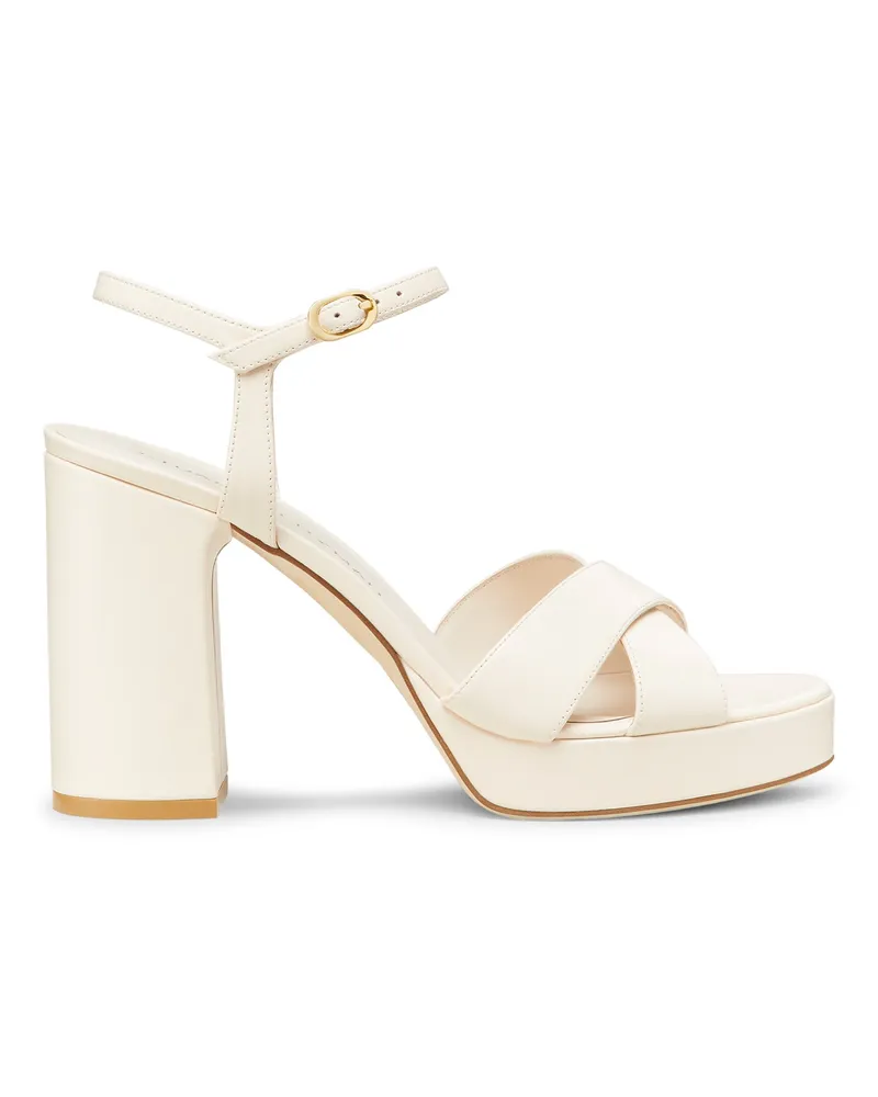 Stuart Weitzman Dayna Platform Sandal - Frau Sandalen Seashell Seashell