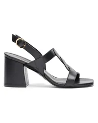 Stuart Weitzman Ibiza 75 Slingback Sandal - Frau Sandalen Schwarz Schwarz