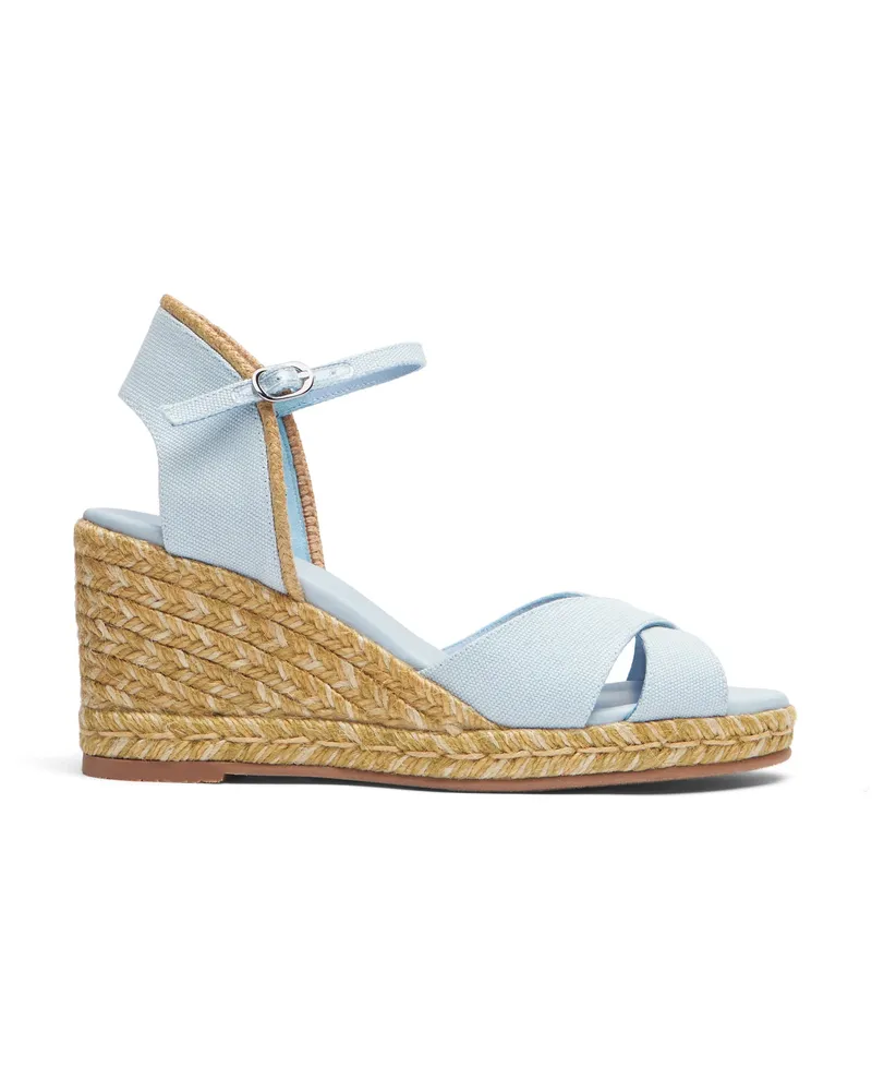 Stuart Weitzman Mirela Ii Espadrille Wedge - Frau  Himmel Himmel