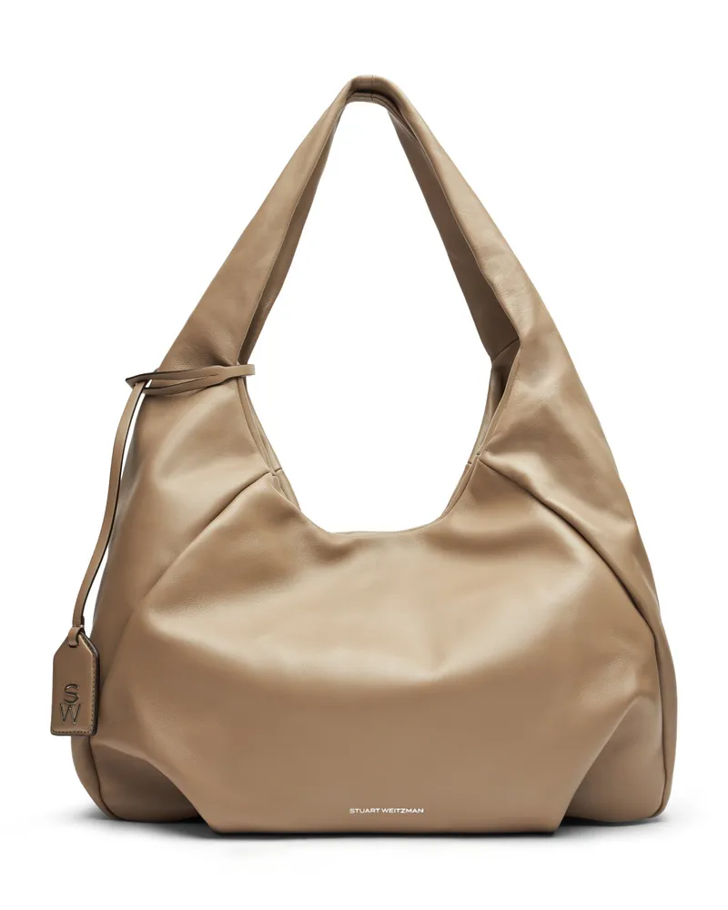 Stuart Weitzman The Moda Hobo Bag - Frau  Cashmere Cashmere