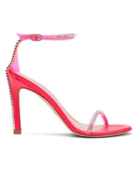 Stuart Weitzman Nudistglam 100 Sandal - Frau  Neonpink Neonpink