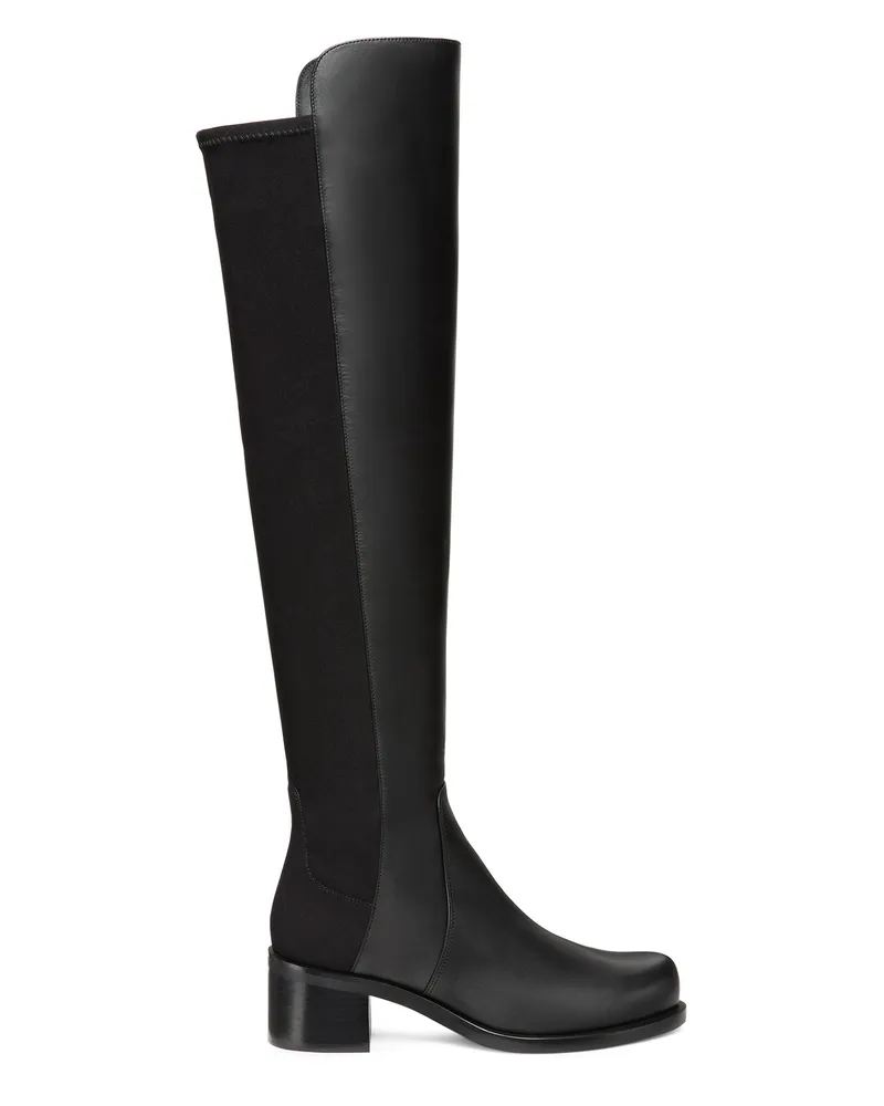 Stuart Weitzman Reserve Bold Boot - Frau Stiefel Und Stiefeletten Schwarz Schwarz