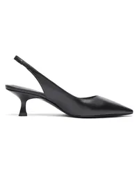 Stuart Weitzman Naomi 50 Slingback - Frau  Schwarz Schwarz