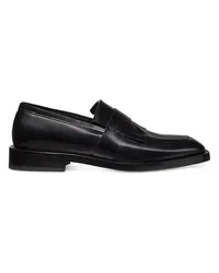 Stuart Weitzman Royce Kiltie Loafer - Mann  Schwarz Schwarz