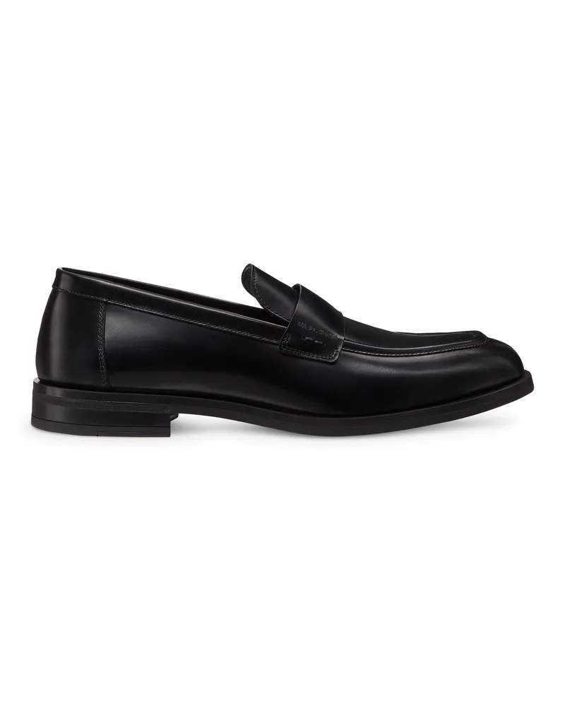 Stuart Weitzman Sw Club Classic Moc - Mann Loafers Schwarz Schwarz