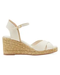 Stuart Weitzman Mirela Ii Espadrille Wedge - Frau Keilabsatzschuh Elfenbein Elfenbein