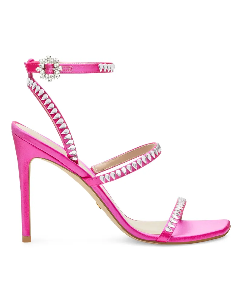 Stuart Weitzman Gemcut 100 Strappy Sandal   - Frau  Flamingo Flamingo