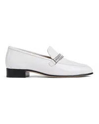 Stuart Weitzman Superglam Loafer - Frau  Weiss Weiss