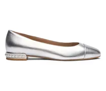 Pearl Flat - Frau Loafer Und Flache Schuhe Silber