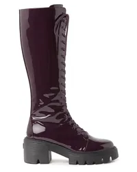 Stuart Weitzman Soho Boot - Frau  Aubergine Aubergine