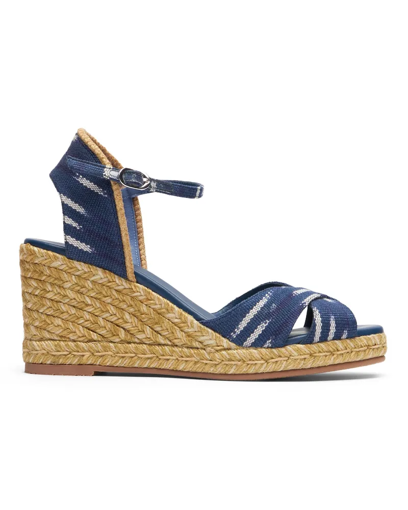 Stuart Weitzman Mirela Ii Espadrille Wedge - Frau Keilabsatzschuh Indigo Indigo