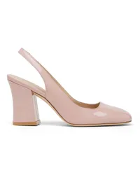 Stuart Weitzman Curveblock 85 Slingback Pump - Frau  Ballet Ballet