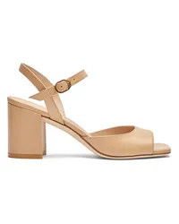 Stuart Weitzman Tia 75 Block Sandal - Frau Sandalen Adobe Adobe