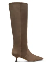 Stuart Weitzman Naomi 50 Boot - Frau Stiefel Und Stiefeletten Stein Stein