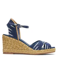 Stuart Weitzman Mirela Ii Espadrille Wedge - Frau Keilabsatzschuh Indigo Indigo