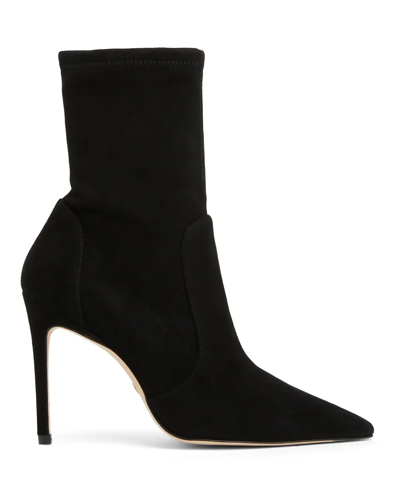 Stuart Weitzman Stuart 100 Stretsch Bootie - Frau Stiefel Und Stiefeletten Schwarz Schwarz