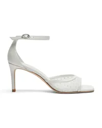 Stuart Weitzman Nudistia 75 Sandal - Frau Sandalen White/frosted White/cream White