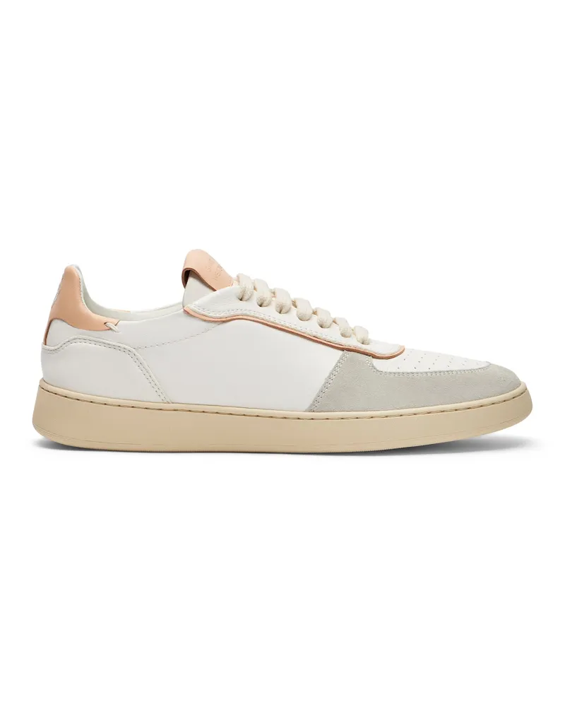 Stuart Weitzman Sw Derby - Mann Sneakers Hell Grau/weiß/ros Hell