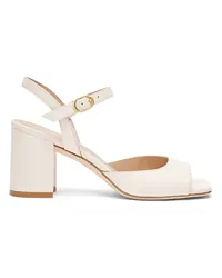 Stuart Weitzman Tia 75 Block Sandal - Frau Sandalen Seashell Seashell