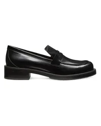 Stuart Weitzman Palmer Bold Loafer - Frau Loafer Und Flache Schuhe Schwarz Schwarz