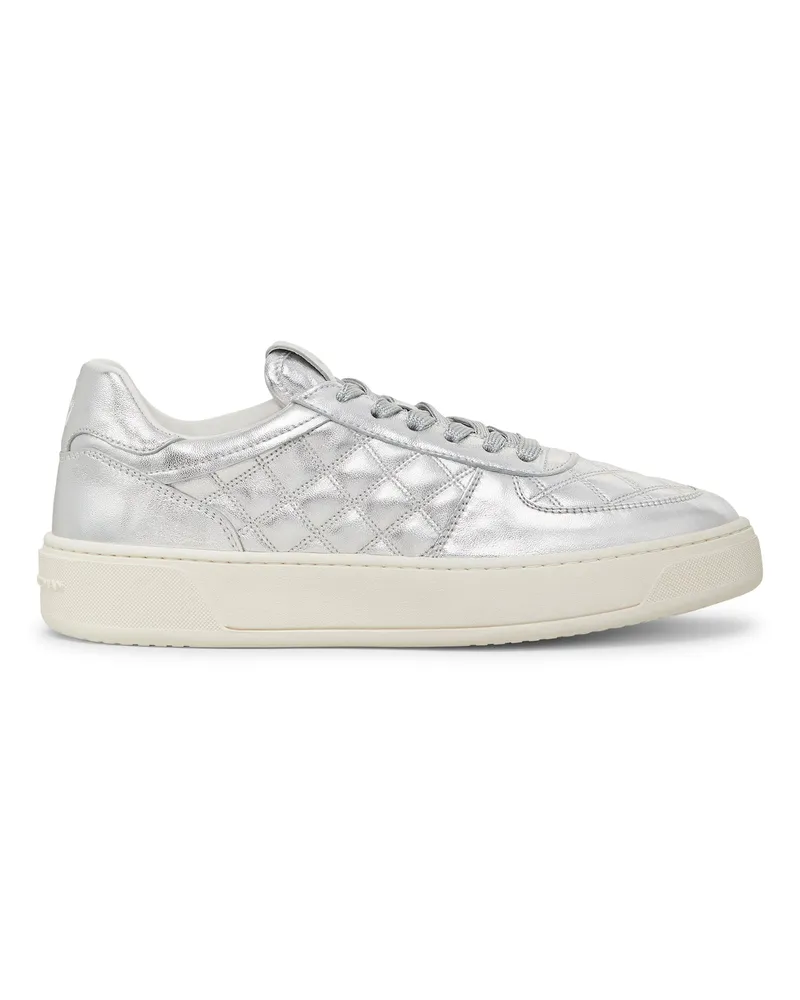 Stuart Weitzman Sw Courtside Sleek Sneaker - Frau Sneakers Silber Silber