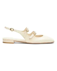 Stuart Weitzman Benni Mj Slingback - Frau Loafer Und Flache Schuhe Seashell Seashell