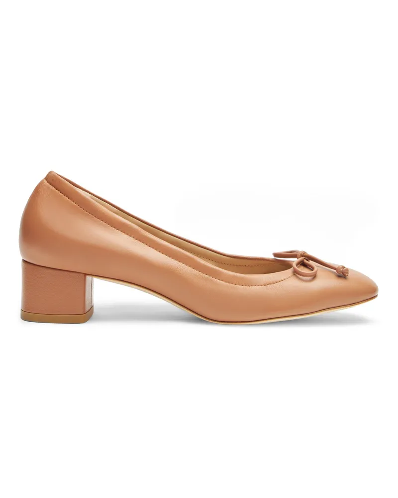 Stuart Weitzman Bria 35 Ballet Pump - Frau Pumps Und Slingback Tan Tan