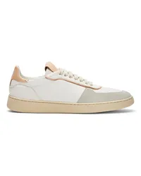 Stuart Weitzman Sw Derby - Mann Sneakers Hell Grau/weiß/ros Hell