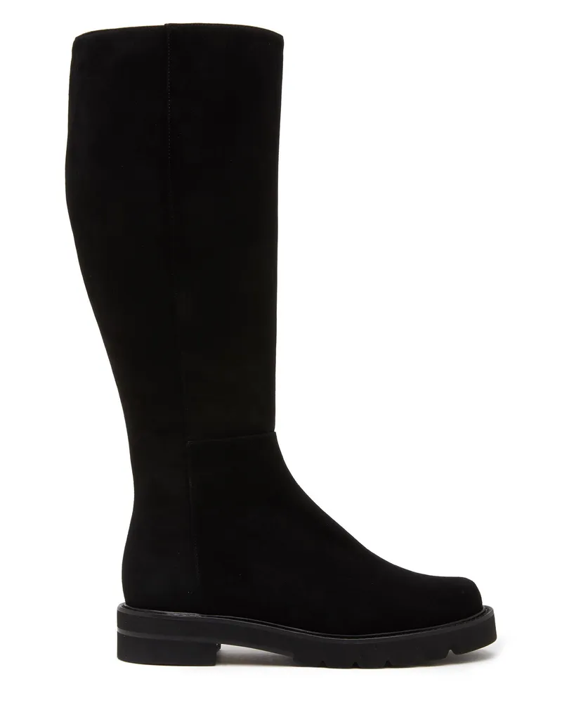 Stuart Weitzman Mila Lift Boot - Frau  Schwarz Schwarz