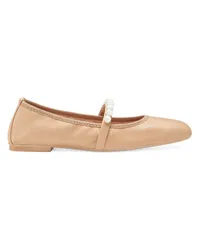 Stuart Weitzman Goldie Ballet Flat - Frau Loafer Und Flache Schuhe Adobe Adobe