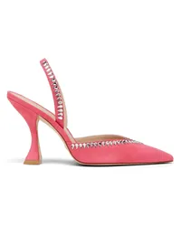 Stuart Weitzman Gemcut Xcurve 100 Slingback Pump - Frau  Hot Pink Hot