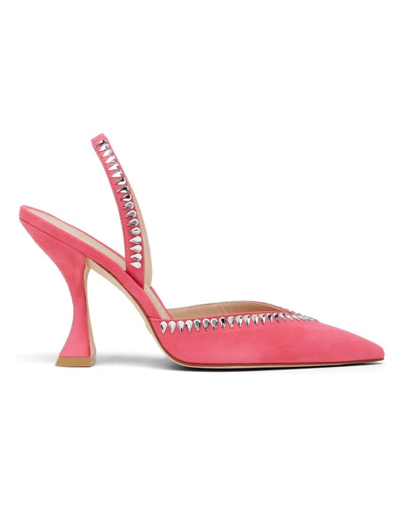 Stuart Weitzman Gemcut Xcurve 100 Slingback Pump - Frau  Hot Pink Hot