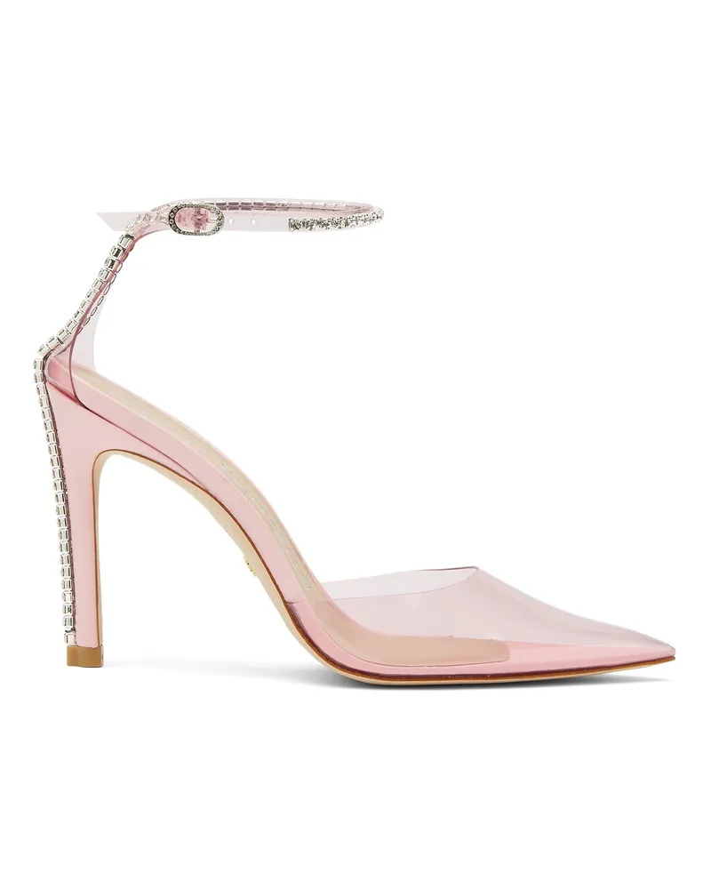 Stuart Weitzman Glam 100 Strap Pump - Frau  Pink Pink