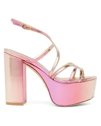 Stuart Weitzman Barelythere Squarehigh Platform Sandal - Frau  Hot Pink Hot