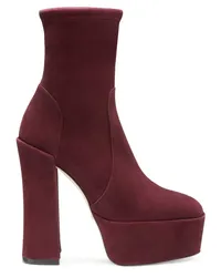 Stuart Weitzman Skyhigh 145 Stuart Platform Bootie - Frau  Cabernet Cabernet