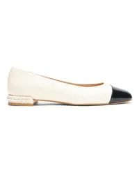 Stuart Weitzman Pearl Flat - Frau Loafer Und Flache Schuhe Seashell/schwarz Seashell