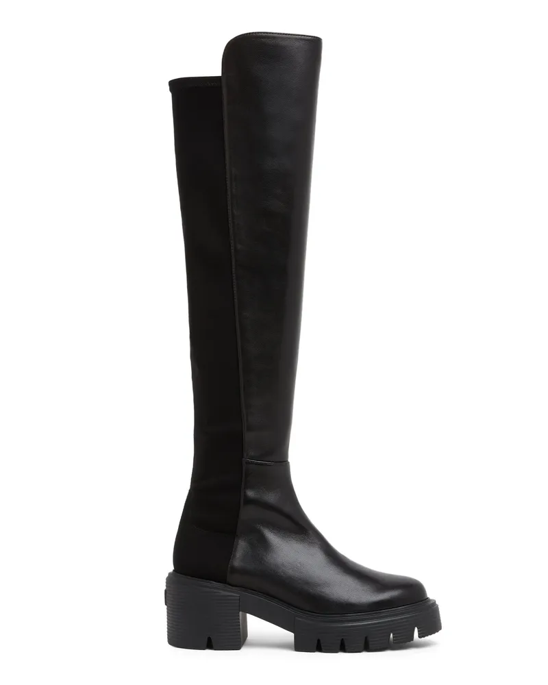 Stuart Weitzman 5050 Soho Boot - Frau Stiefel Und Stiefeletten Schwarz Schwarz