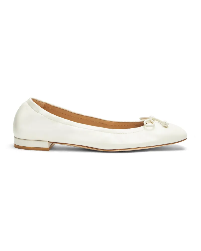 Stuart Weitzman Bria Ballet Flat - Frau Loafer Und Flache Schuhe Cream Cream