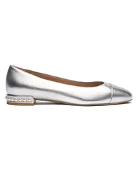 Stuart Weitzman Pearl Flat - Frau Loafer Und Flache Schuhe Silber Silber