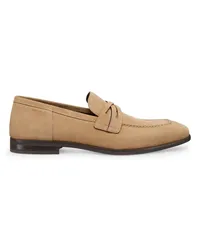 Stuart Weitzman Simon Crisscross Loafer - Mann Loafers Beige Beige