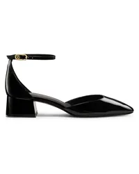 Stuart Weitzman Bria 35 Strap Pump - Frau Pumps Und Slingback Schwarz Schwarz