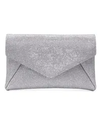 Stuart Weitzman The Loveletter Mini Clutch - Frau  Silver Silver