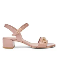 Stuart Weitzman Sw Signature 35 Sandal - Frau Sandalen Clay Tonal Clay